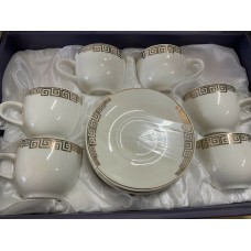 GOLD DESGNED EXPRESSO CUPS (SET OF 6) LIBERTY  WAS  $39.95  NOW  $30.00